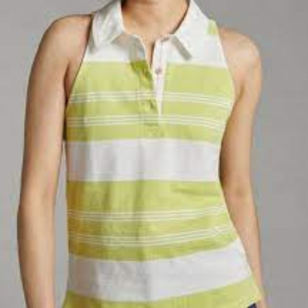 Maeve By Anthropologie Polo Tank   NWT